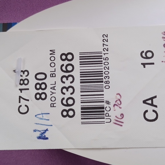 Alfred Angelo Style 7183 "Royal Bloom" Purple Satin Gown NEW- Sz. 16 - Picture 5 of 13